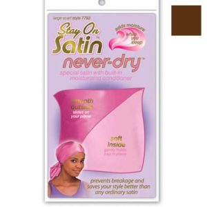 stay on satin never dry brown
