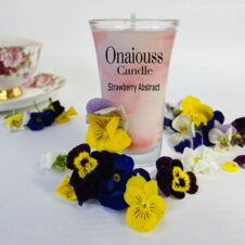 Onaiouss Candle Strawberry Abstract